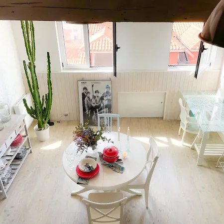 Apartment Espacioso Atico En Cimadevilla - Casco Historico Y Vistas Al Mar